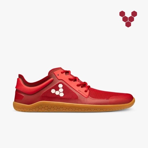 Vivobarefoot Primus Lite III Schuhe Herren Rot [DE.DAC3X]
